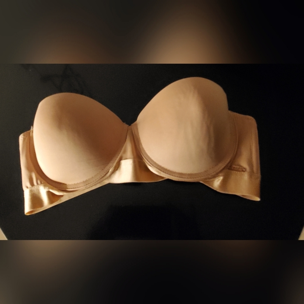 **SOLD**Rachel Roy Strapless Bra - Tan Size: 38C